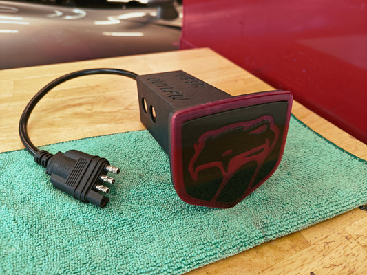 2" Towing Hitch Brake Light - Gen 2 Logo