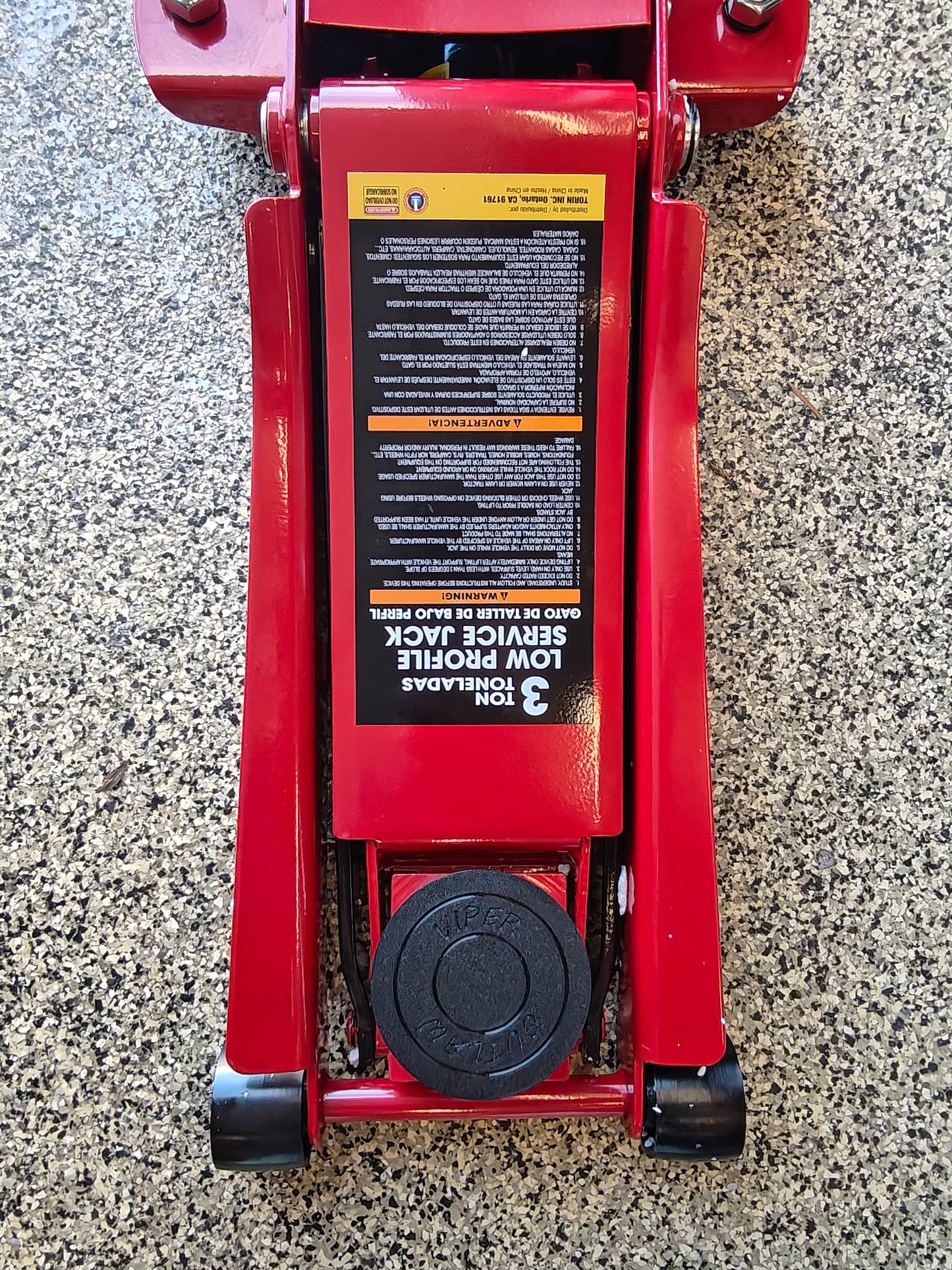 Replacement Jack Saddle Pad for Big Red Torin 3 Ton Low-Profile Dual Pump Floor Jack